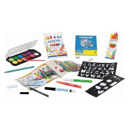 Fila Kit colori GIOTTO Fluo Mania Art Lab F582500