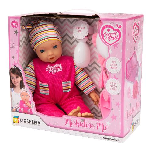 Giocheria Bambola Morbidino mio con accessori (40cm) COCCOLE E BACI Assortito GGI190387