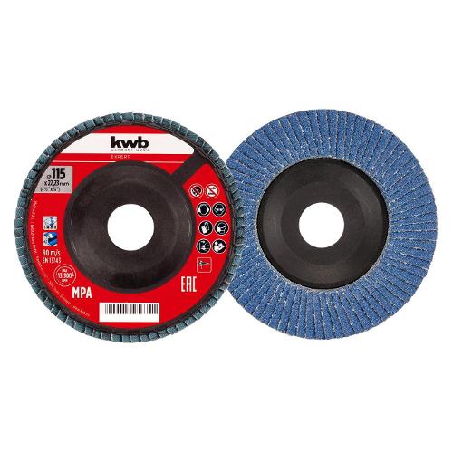 Kwb Disco lamellare smerigliatrice 115 mm 60 G EXPERT 795636