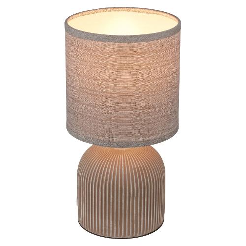 Briloner Lampada tavolo INO Marrone (15x28cm) 7538011 1 luce - E14 - Max 10W