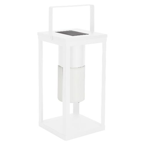 Bizzotto Lampada tavolo solare SOLAR LED Bianco (17x17x38cm) 0827495