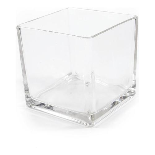 Mercury Porta candela (14,5x14,5x14,5cm) Cubo Trasparente 22772
