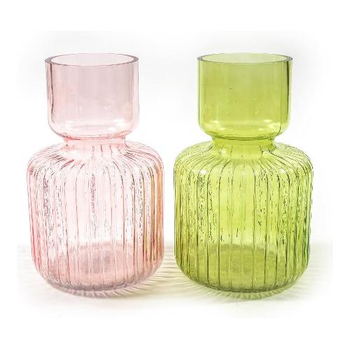 Mercury Vaso Vetro (15,5x26cm) Assortito 24356