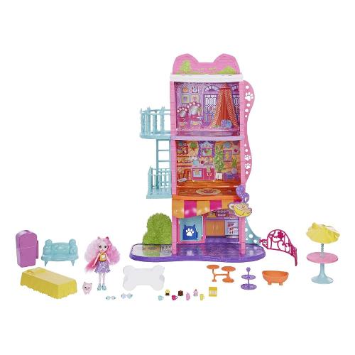 Mattel Town House & Cafe Playset ENCHENTIMALS HHC18