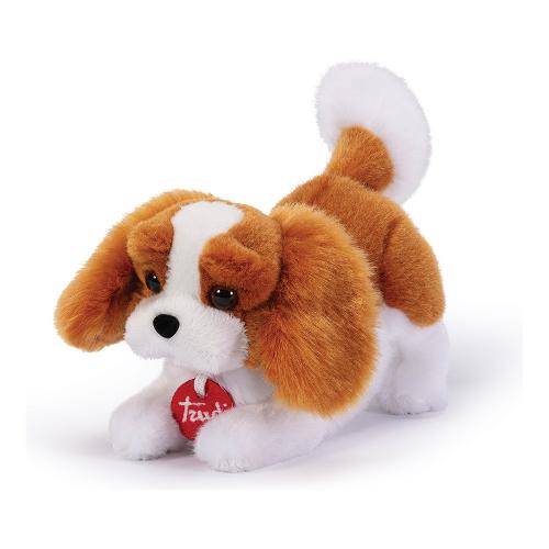 Trudi Peluche Cavalier King Marley (16x18x19cm) CLASSIC Marrone e Bianco 22334
