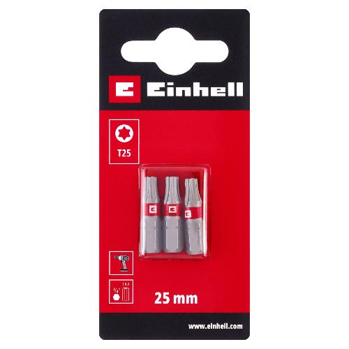 Einhell Inserti impronta Torx tx 25 x 25 mm 5 pz 49130180