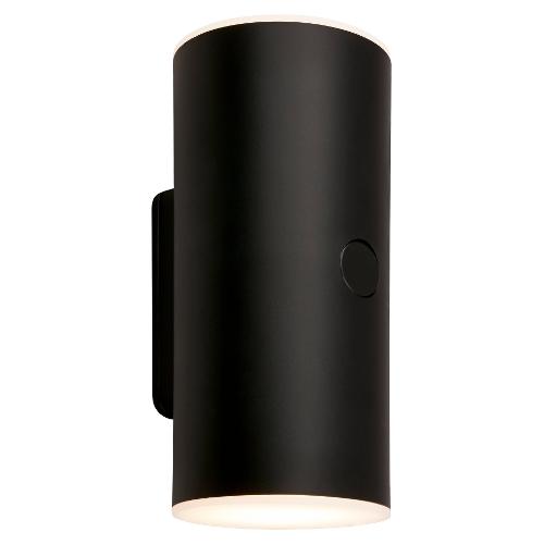 Briloner Applique da esterno LIMA Nero (7x8x15,5cm) 3786015 2 luci - LED - Max 12W