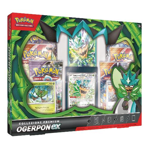Gamevision Carte gioco Collezione Premium Ogerpon-ex POKÉMON PK60549