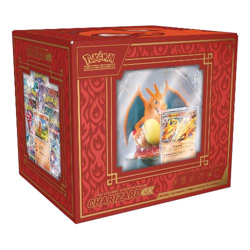 Gamevision Carte gioco Collezione Super Premium Charizard-ex POKÉMON PK60542