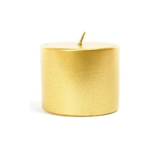 Mercury Candela Pillar metallic (5x5cm) Oro 94359