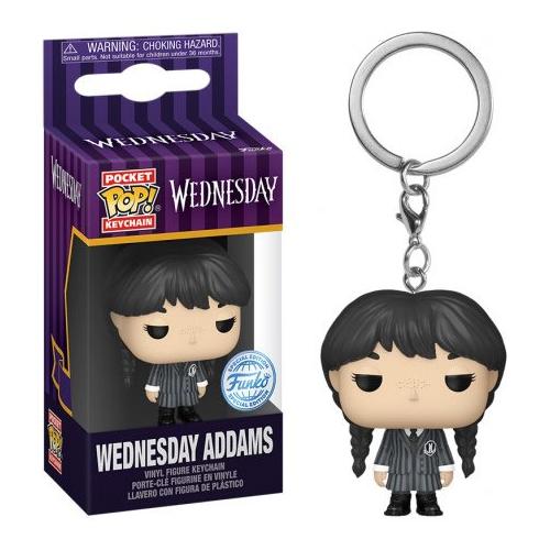 Funko POP POCKET KEYCHAIN Wednesday Addams 81863