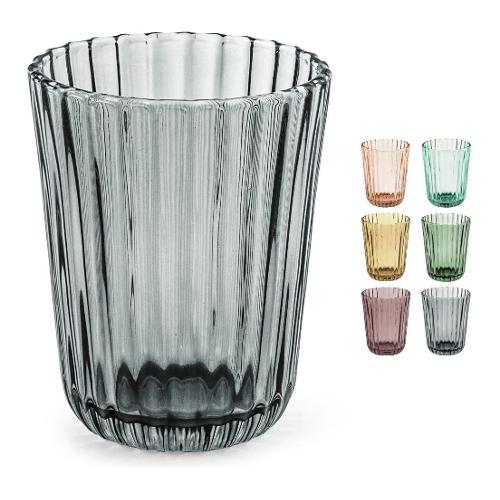 H&H Set bicchieri Acqua 6 pz (240ml) EMILY Colori assortiti 7374424