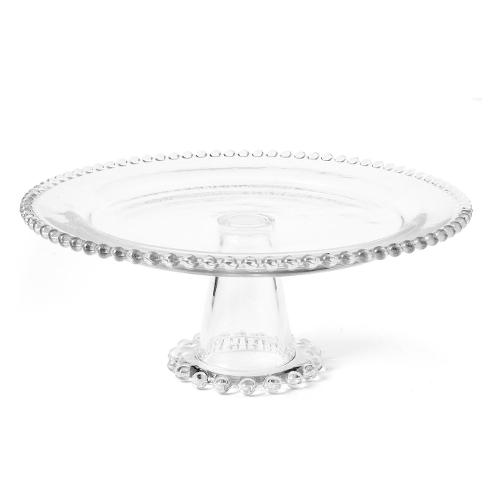 H&H Alzata (30,5x13cm) Ala perlinata COLLIER Trasparente 8632430