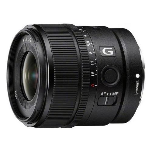 Sony Grandangolo G SERIES E 15 mm F1.4 G Black SEL15F14G SYX