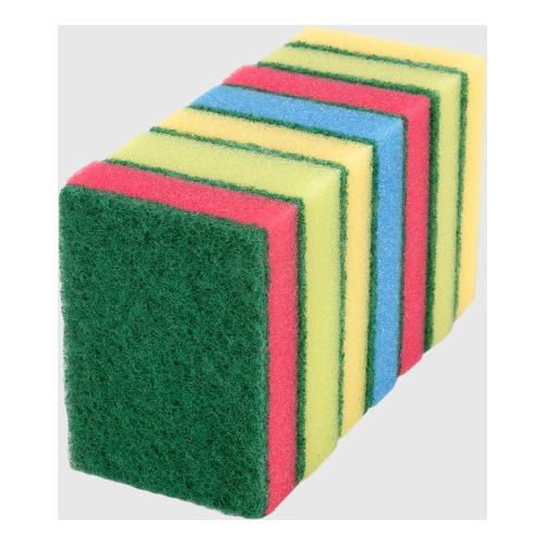 La Briantina Set spugne 7 pz Giuliana disincrostanti BRILLÀ Colori assortiti 4547A