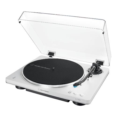 Audio Technica Giradischi FULLY AUTOMATIC White AT LP70XBTWS