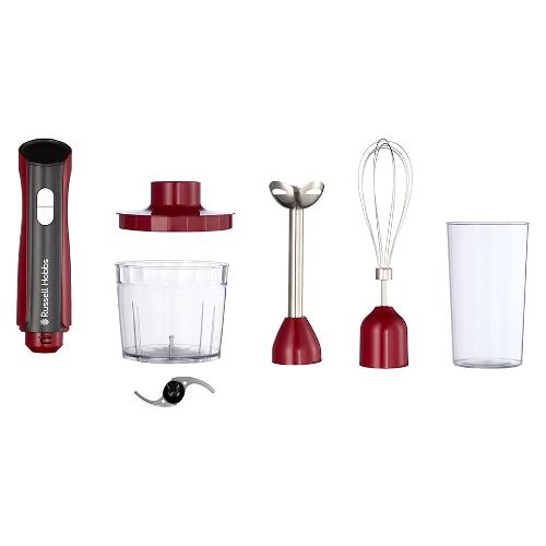 Russell Hobbs Frullatore immersione DESIRE 3in1 Red e Black 27140 56 500W