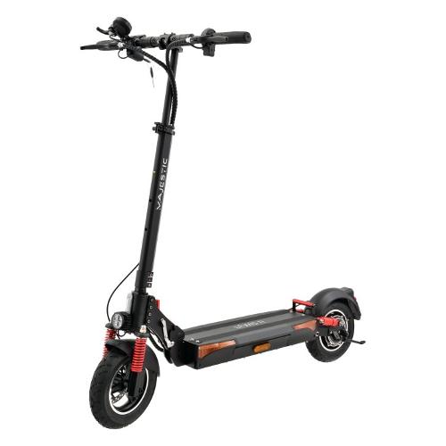 Majestic Monopattino elettrico ruote 10" 48V 500W LEWIS II Nero (121x61x127 cm) 655410 BK