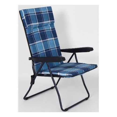 Metal F.A.R. Sedia sdraio GARDEN TONDA Blu 8034CN
