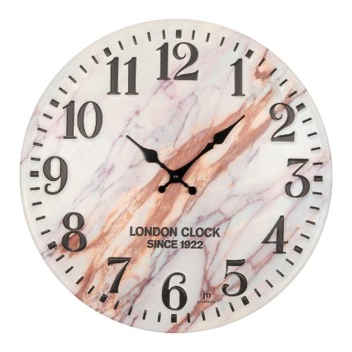 Lowell Orologio da parete (40cm) Marmo London JUSTAMINUTE Multicolor 21554