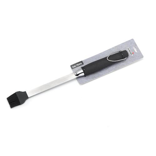Ompagrill Pennello cucina silicone per barbecue (45cm) EXPERT Cromo e Nero PE470