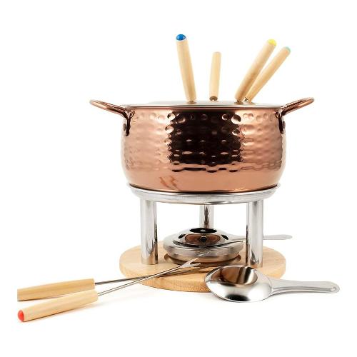 H&H Set fonduta Inox 11 pz Ramato 9830100