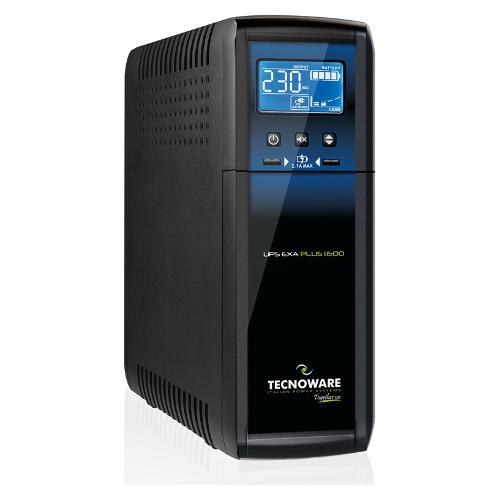 Tecnoware Gruppo di continuità 1000VA EXA PLUS Black FGCEXAPL1002IEC