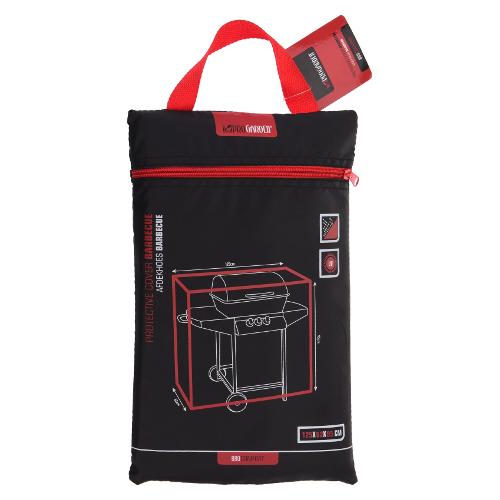 Bbq Copertura barbecue PROGARDEN 125x62x95 cm Nero FC4630250