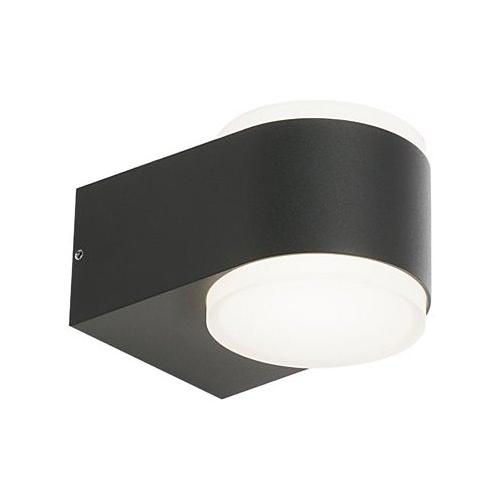 Sovil Applique da esterno RING Antracite (9x13,1x7,4cm) 99820 16 2 luci - LED - Max 8W