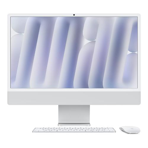 Apple All in one 23,5" IMAC Silver MWUU3T A CPU Apple M4 Ram 16GB Hd 256GB Scheda grafica Apple GPU