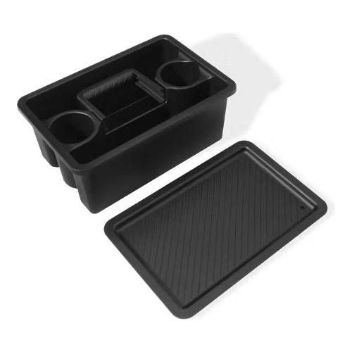 Weber Cestello coperchio a vassoio per piastre Premium Slate da 76 cm WORKS Nero 3400128
