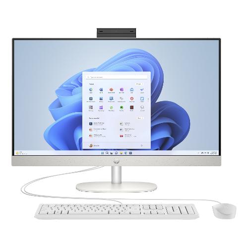 Hp All in one 27" 27 CR1000NL Shell white A41YZEA CPU Intel Core Ultra 5 Ram 16GB Hd 512GB Scheda grafica Intel Graphics