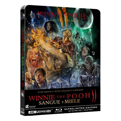 Midnight Factory Blu Ray 4K Winnie The Pooh: Sangue E Miele 2 (Steelbook) (Blu-Ray 4K Ultra Hd+Blu-Ray+Booklet) - Rhys Frake-Waterfield 1144892