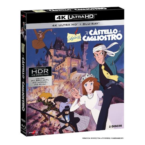 Eagle Pictures Blu Ray 4K Lupin III - Il Castello Di Cagliostro - Hayao Miyazaki 871841RVDO