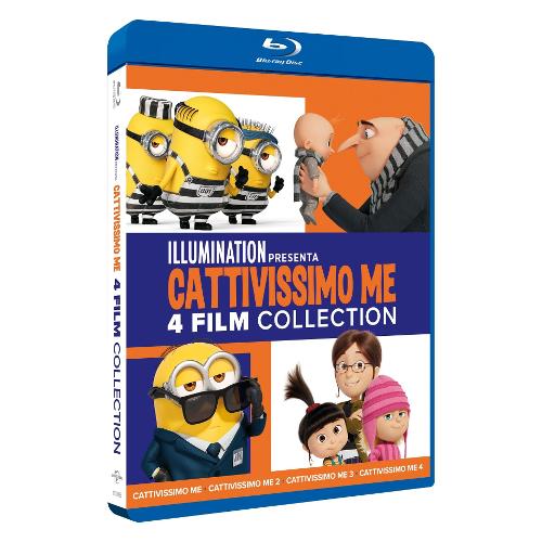 Universal Pictures Blu Ray Cattivissimo Me - 4 Film Collection (4 Blu-Ray) - Kyle Balda,Pierre Coffin,Chris Renaud 1150388