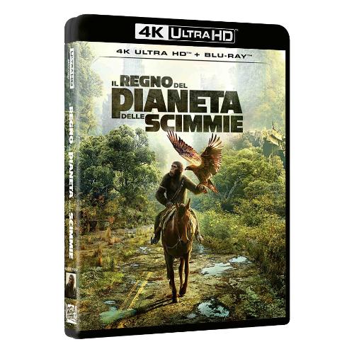 Eagle Pictures Blu Ray 4K Regno Del Pianeta Delle Scimmie (Il) (4K Ultra HD+Blu-Ray Hd) - Wes Ball 872030RVDO