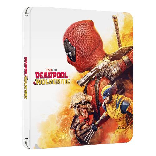 Eagle Pictures Blu Ray 4K Deadpool & Wolverine (Ltd Steelbook 01 - Deadpool) (4K Ultra Hd+Blu-Ray Hd) - Shawn Levy 872147RVDO