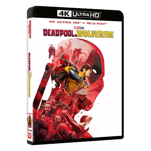 Eagle Pictures Blu Ray 4K Deadpool & Wolverine (4K Ultra Hd+Blu-Ray Hd) - Shawn Levy 872154RVDO
