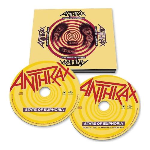 Audio CD State Of Euphoria 30Th Anniversary (2) - Anthrax 6790830