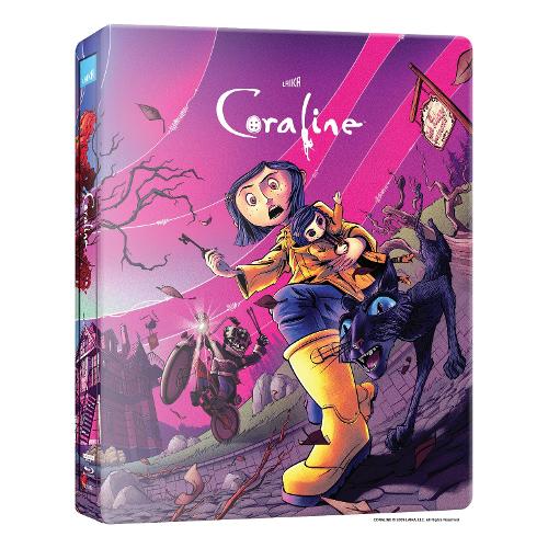 Paramount Blu Ray 4K Coraline E La Porta Magica (Steelbook) (4K Ultra Hd+Blu-Ray) - Henry Selick 1152706