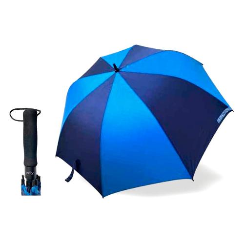 Y Dry Ombrello lungo unisex automatico Golf Jumbo (139cm) FASHION WORLD Blu Y 8806