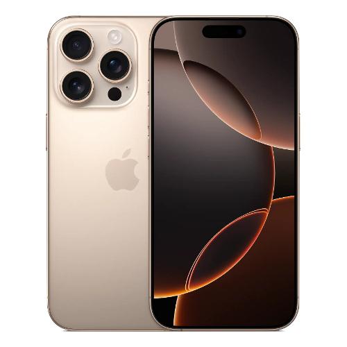 Apple Smartphone 6,3" IPHONE 16 PRO Tim 5G Desert titanium 256GB 786538 Ram 8GB