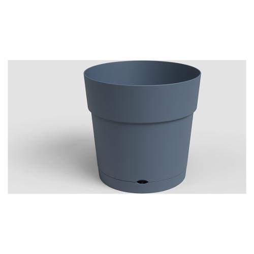 Artevasi Vaso piante con riserva acqua WIDE blu (24,5x23 cm) WW25 BL