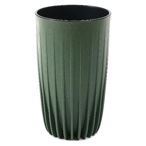 Lamela Vaso piante alto tondo MIRA verdone (25,3x42 cm)