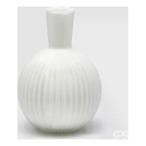Edg Vaso Vetro (34x48cm) Ampolla Bianco 1100458 A100