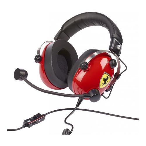Thrustmaster Cuffie gaming FERRARI T Racing DTS Red e Black 4060197