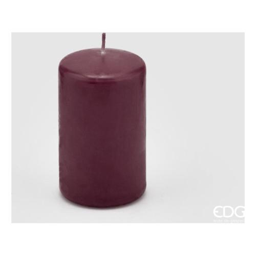 Edg Candela cilindro (6x10cm) CLASSIC Rosso scuro 613554 44