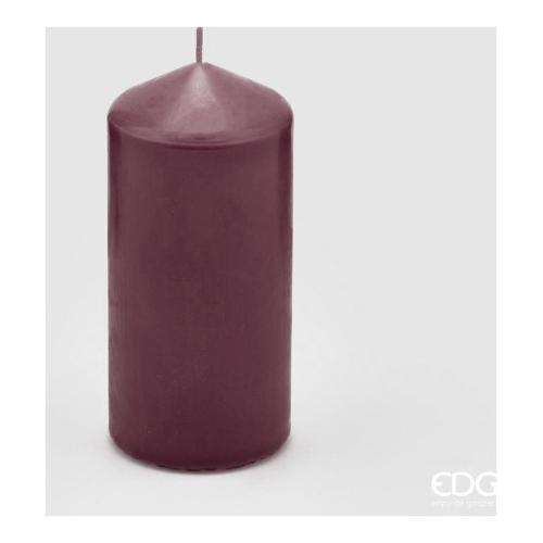 Edg Candela cilindro (6,8x15cm) CLASSIC Rosso scuro 613557 44
