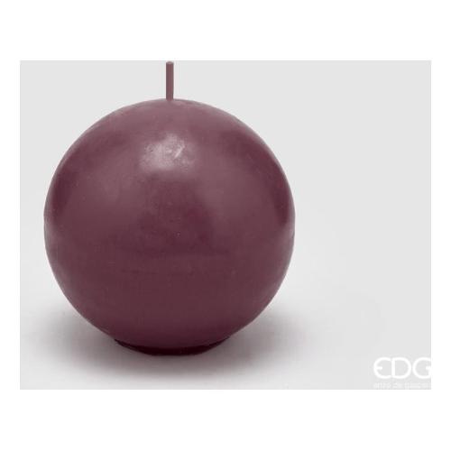 Edg Candela sfera (8cm) CLASSIC Rosso scuro 613171 44
