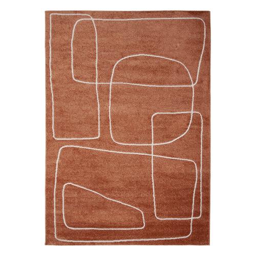 Abc Italia Tappeto ATELIER B Rust white (230x160cm) 35585